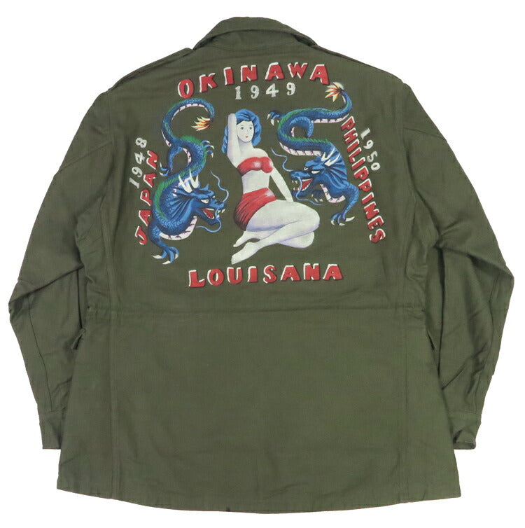 バズリクソンズ Buzz Rickson's フィールドジャケット M-1943 ハンドペイント DRAGON LADY BR15723
