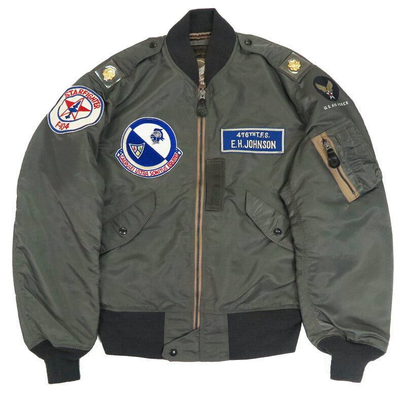 バズリクソンズ Buzz Rickson's Type L-2B “SKYLINE CLOTHING CORPORATION” 746th TAC. FTR. SQ. フライト ジャケット ミリタリー BR15743