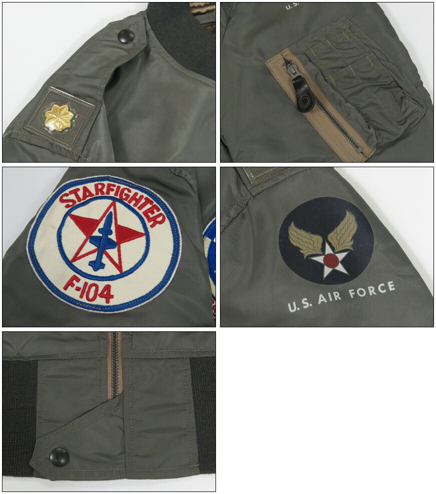 バズリクソンズ Buzz Rickson's Type L-2B “SKYLINE CLOTHING CORPORATION” 746th TAC. FTR. SQ. フライト ジャケット ミリタリー BR15743