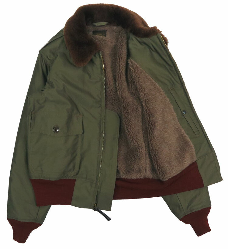 バズリクソンズ Buzz Rickson's フライトジャケット B-10 RED RIB VERSION “SUPERIOR TOGS CO., INC.” 赤リブ BR15745