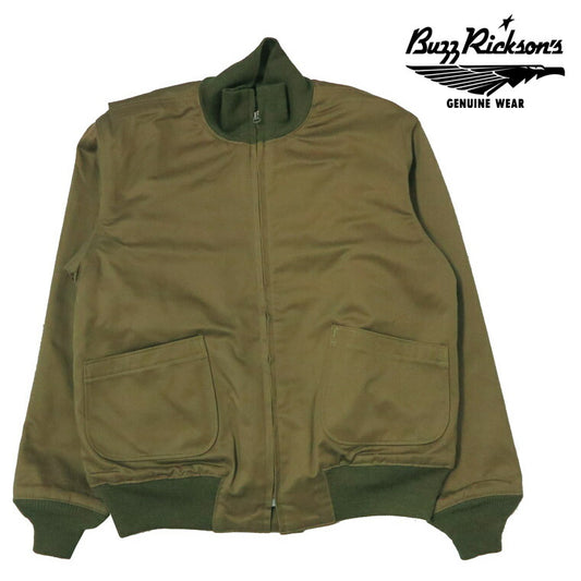 バズリクソンズ Buzz Rickson's แจ็กเก็ตทหารรถถัง มีกระเป๋าแปะ BR15750