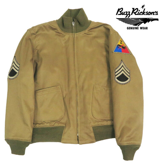 バズリクソンズ Buzz Rickson's タンカース パッチポケット 2nd ARMOR DIVISION BR15751