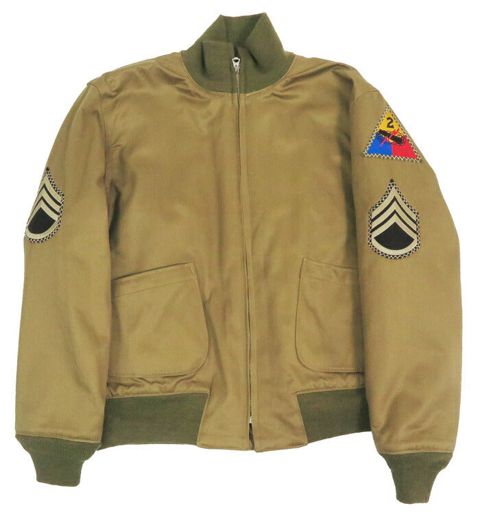 バズリクソンズ Buzz Rickson's แจ็กเก็ตแทนเกอร์ กระเป๋าแพตช์ รุ่นที่ 2 ARMOR DIVISION BR15751