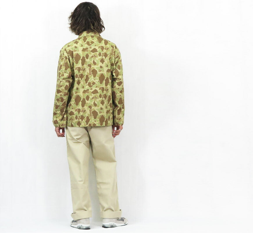 Buzz Rickson's Buzz Rickson's Herringbone-Twill Camouflage-Muster Jacke Militär BR15753