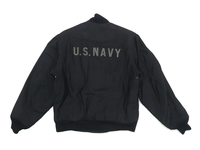 バズリクソンズ Buzz Rickson's フック デッキジャケット Type DECK HOOK “RAYON COTTON VERSION NAVY DEPARTMENT” BR15762