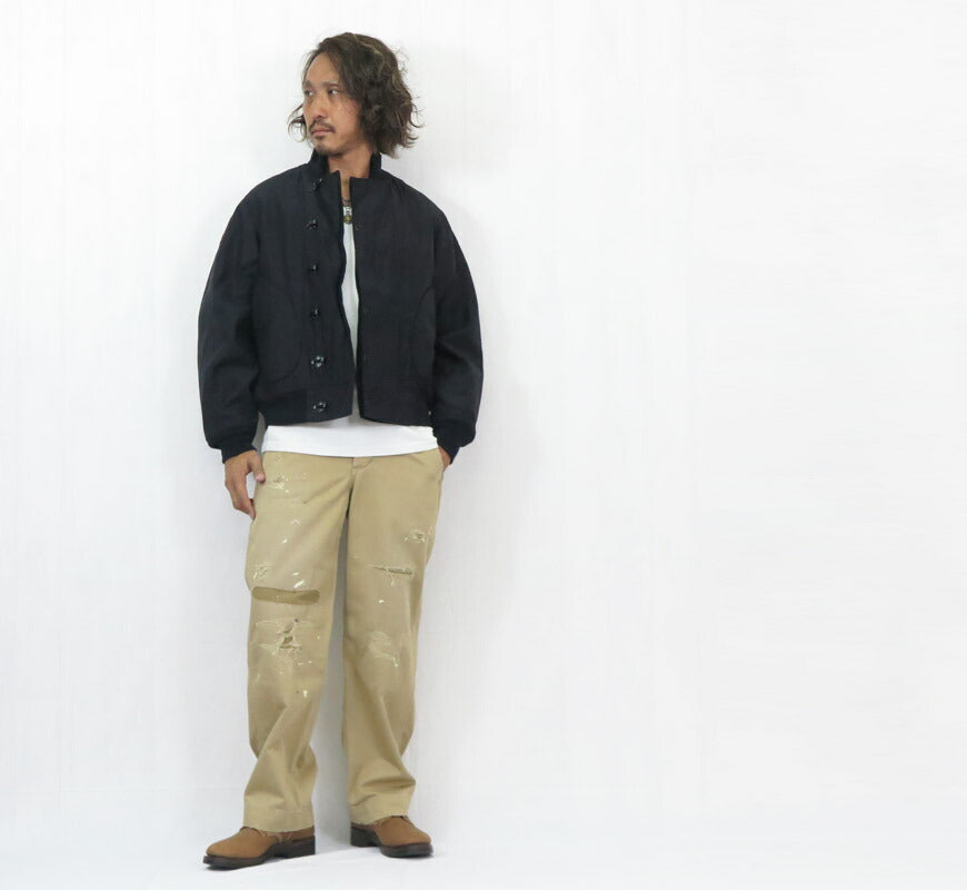 バズリクソンズ Buzz Rickson's フック デッキジャケット Type DECK HOOK “RAYON COTTON VERSION NAVY DEPARTMENT” BR15762