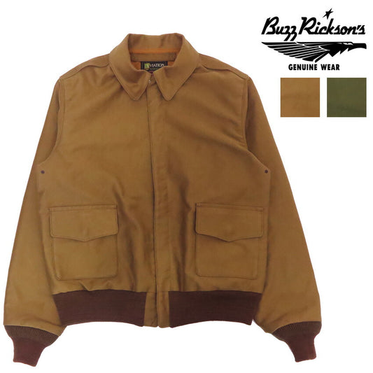 バズリクソンズ Buzz Rickson's ジャングルクロス A-2 ジャケット AVIATION ASSOCIATES BR15767