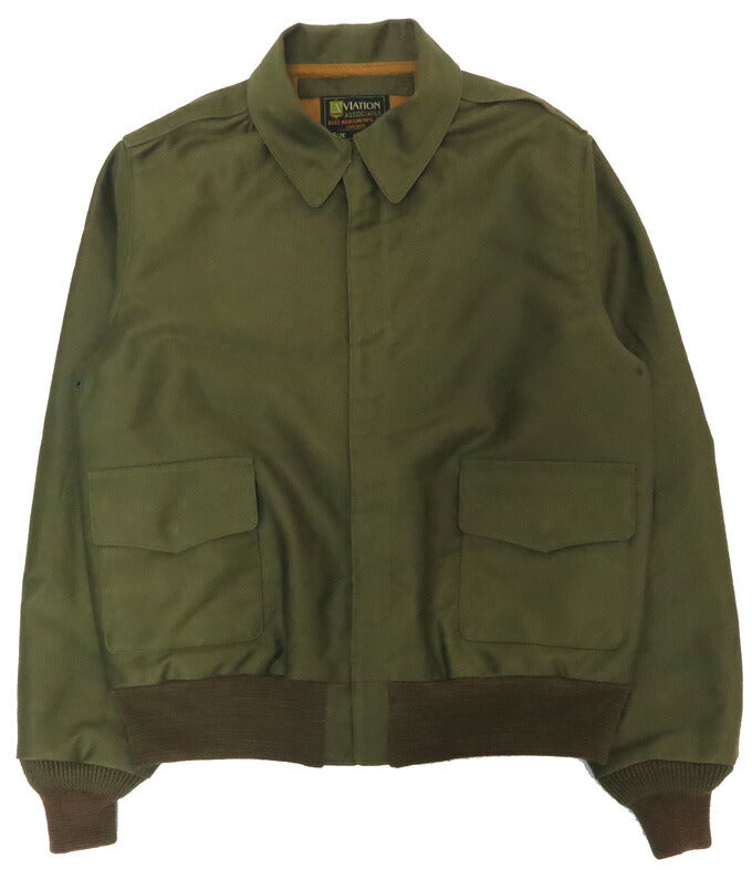 バズリクソンズ Buzz Rickson's ジャングルクロス A-2 ジャケット AVIATION ASSOCIATES BR15767