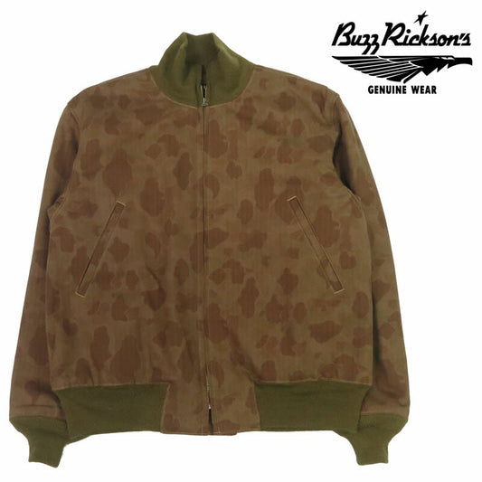 バズリクソンズ Buzz Rickson's แจ็กเก็ตทหารรถถัง ลายพรางกบ AVIATION ASSOCIATES BR15768