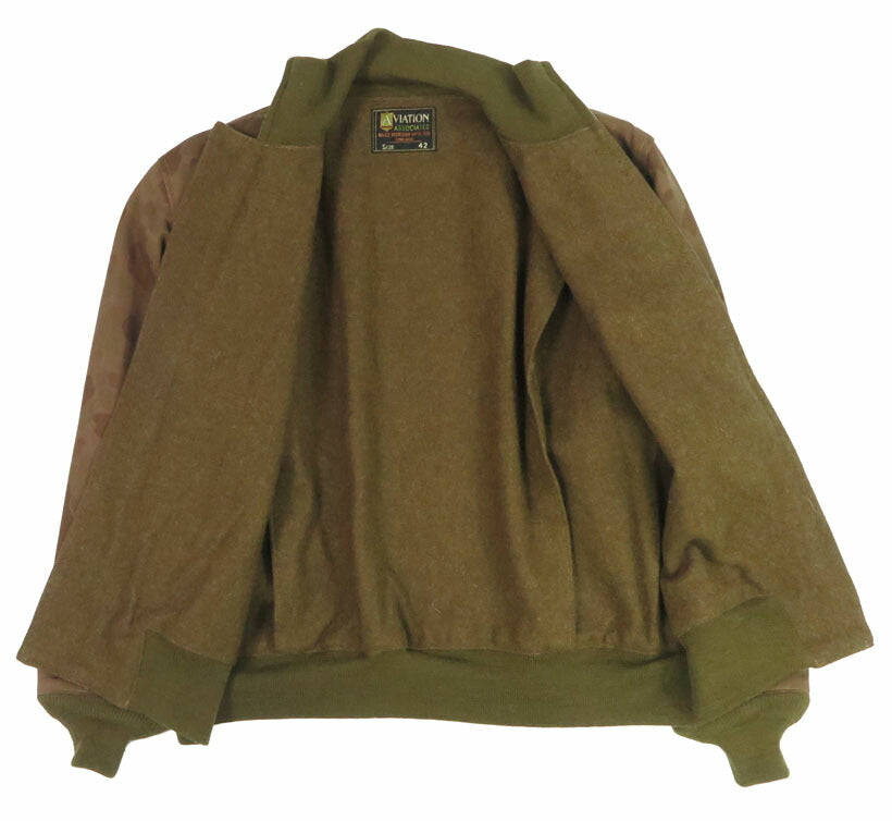 Buzz Rickson's バズリクソンズ Chaqueta tanker camuflaje frogskin AVIATION ASSOCIATES BR15768