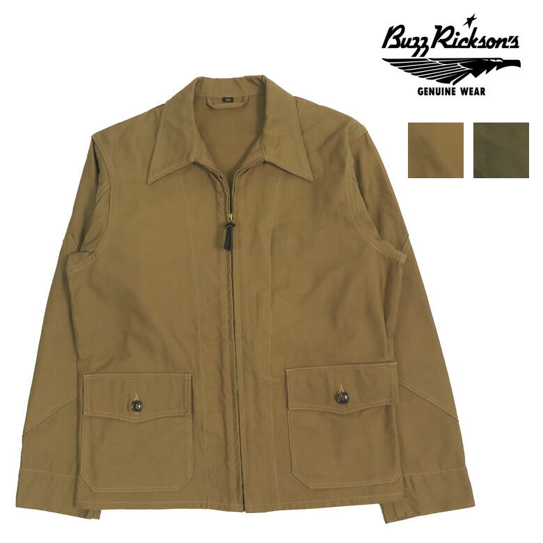 バズリクソンズ Buzz Rickson's バックサテン M-421A ミリタリー ジャケット BR15769