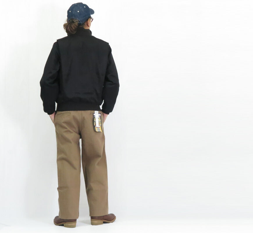 バズリクソンズ Buzz Rickson's แจ็กเก็ตแทนเกอร์สีดำ กระเป๋าสแลช William Gibson วิลเลียม กิบสัน BR15775