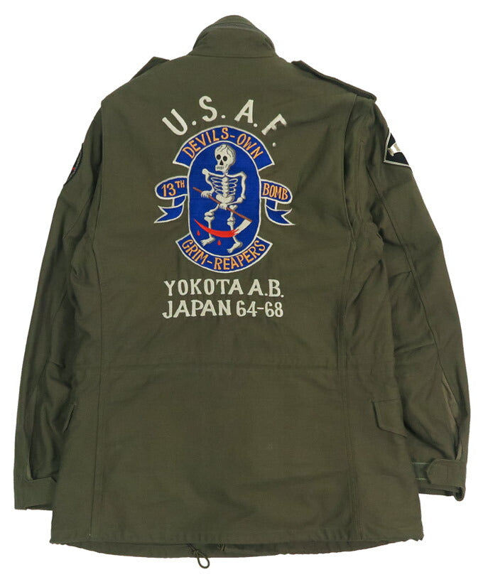 バズリクソンズ Buzz Rickson's M-65 フィールドジャケット 13th BOMB.SQ. GRIM REAPER コート BR15804