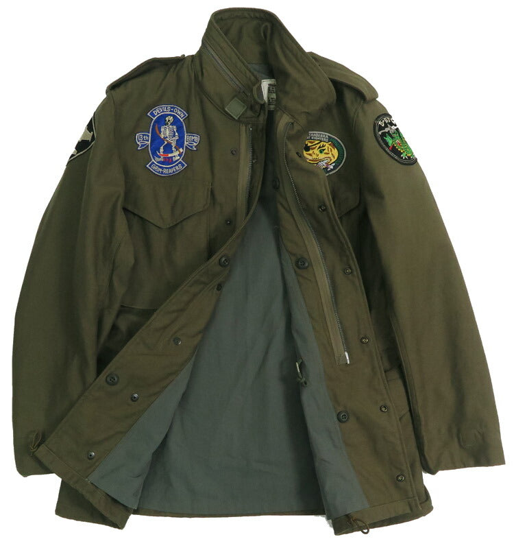 バズリクソンズ Buzz Rickson's M-65 フィールドジャケット 13th BOMB.SQ. GRIM REAPER コート BR15804