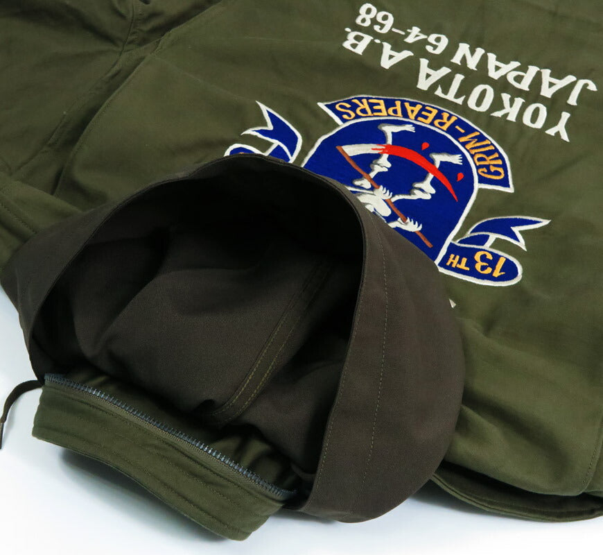 バズリクソンズ Buzz Rickson's M-65 フィールドジャケット 13th BOMB.SQ. GRIM REAPER コート BR15804