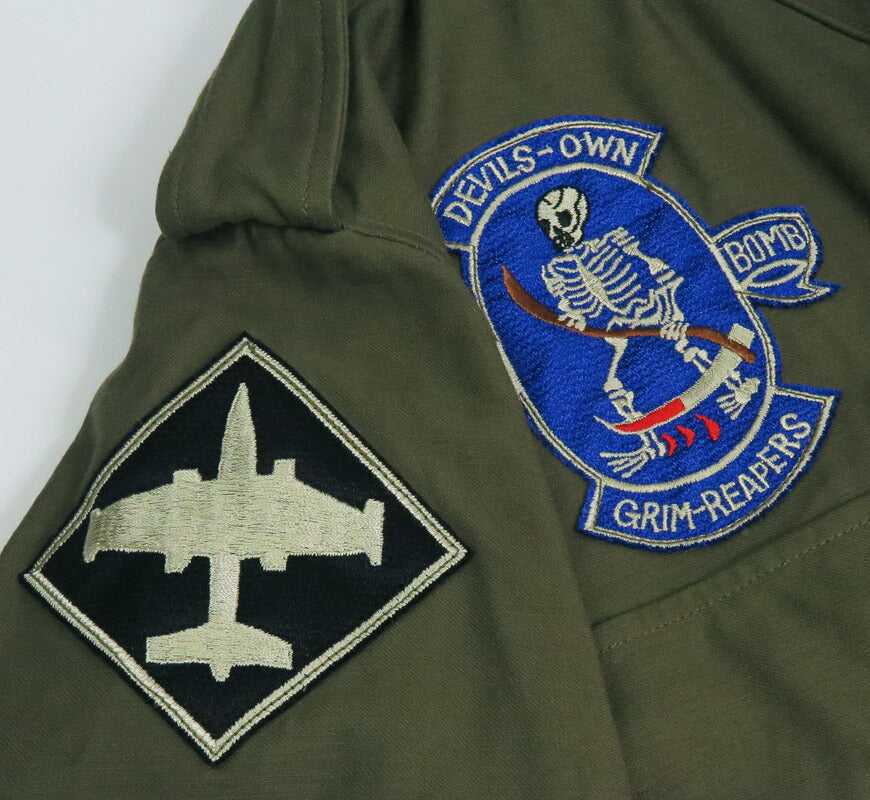 バズリクソンズ Buzz Rickson's M-65 フィールドジャケット 13th BOMB.SQ. GRIM REAPER コート BR15804