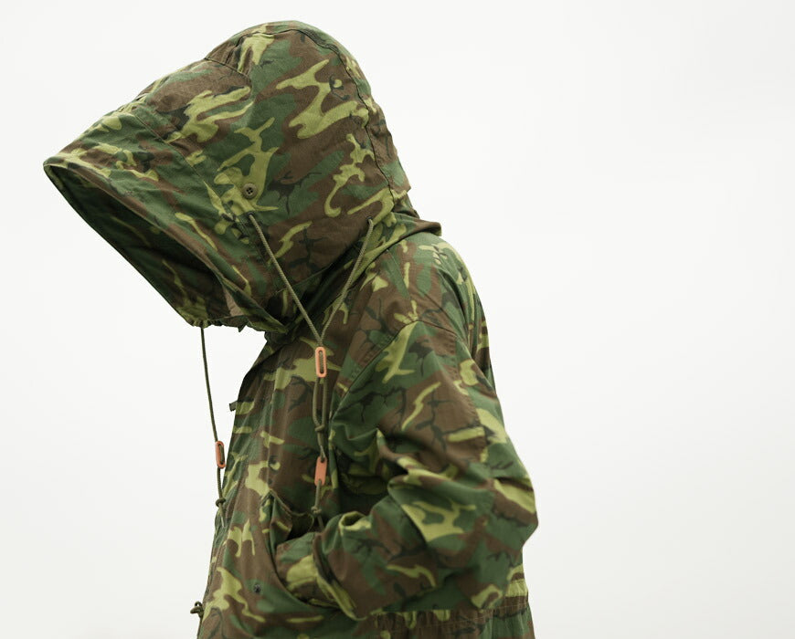 バズリクソンズ Buzz Rickson's カモフラ柄 M-65専用 フード CAMOUFLAGE WATER REPELLENT CIVILIAN MODEL モッズコート BR15845