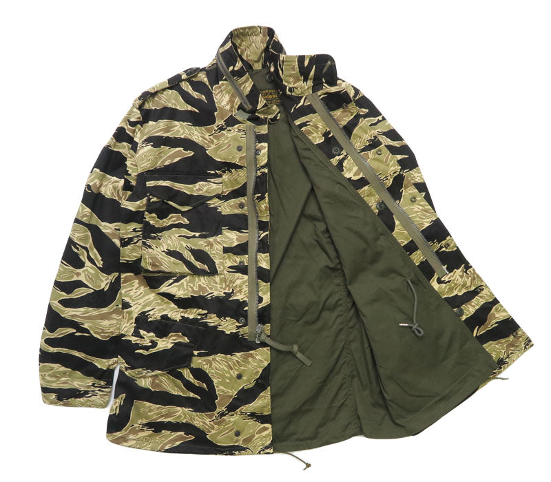 バズリクソンズ Buzz Rickson's M-65 フィールドジャケット M-65 TIGER CAMOUFLAGE CIVILIAN MODEL  BR15885 【2026年春夏新作】