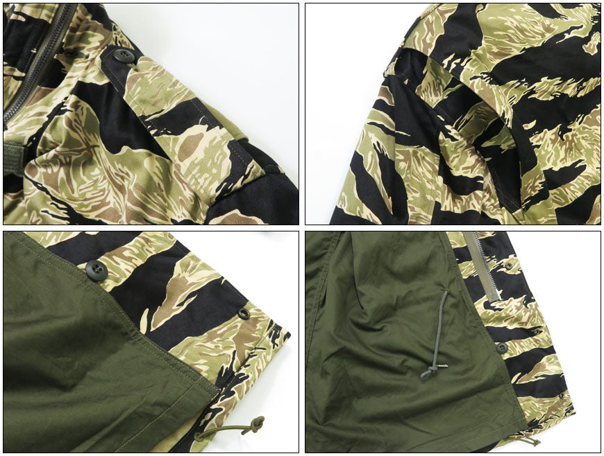 バズリクソンズ Buzz Rickson's M-65 フィールドジャケット M-65 TIGER CAMOUFLAGE CIVILIAN MODEL  BR15885 【2026年春夏新作】