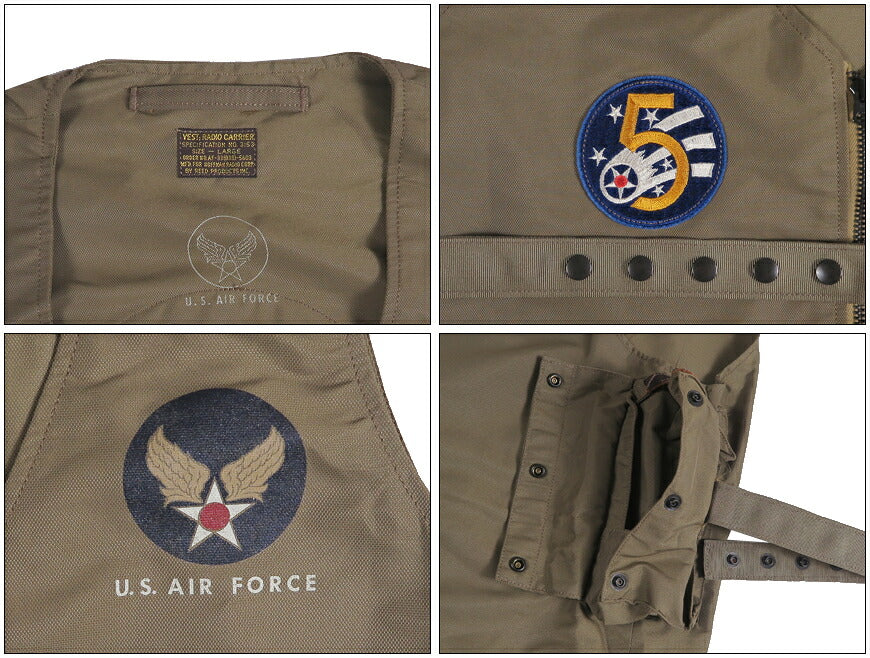 バズリクソンズ Buzz Rickson's VEST ベスト Type E-1 “REED PRODUCTS, INC.”  BR15935【2026年秋冬新作】