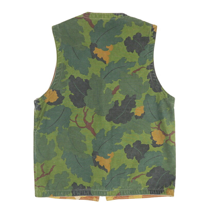 バズリクソンズ Buzz Rickson's ミッチェルパターン カモフラージュ シビリアンベスト CAMO VEST BR15942 【2026年秋冬新作】