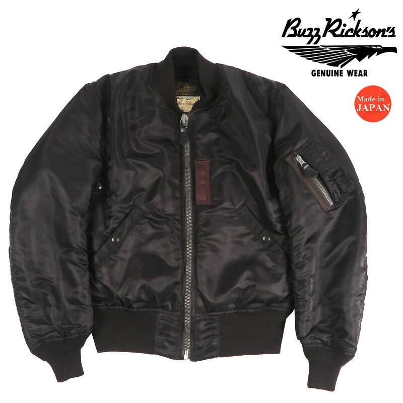バズリクソンズ Buzz Rickson's WILLIAM GIBSON BLACK MA-1 SLENDER スレンダー ブラック ウィリアムギブソン BR16027 【2026年春夏新作】