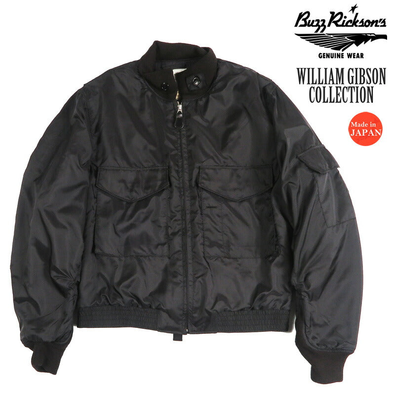 バズリクソンズ Buzz Rickson's フライト ジャケット Type BLACK WEP ブラック WILLIAM GIBSON COLLECTION ウィリアムギブソン BR16035 【2026年秋冬新作】