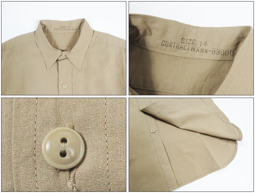 バズリクソンズ Buzz Rickson's 長袖 ミリタリー ユーティリティ シャツ N-3 “CONTRACT NTsx-83000” BR29659 【2026年春夏新作】