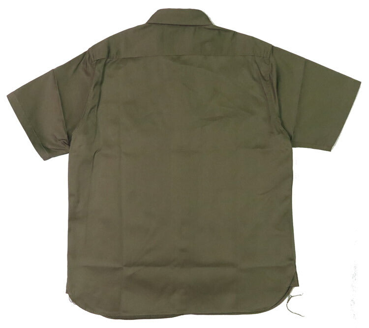 Buzz Rickson's Buzz Rickson's Camisa de trabajo de manga corta con espiga br39530