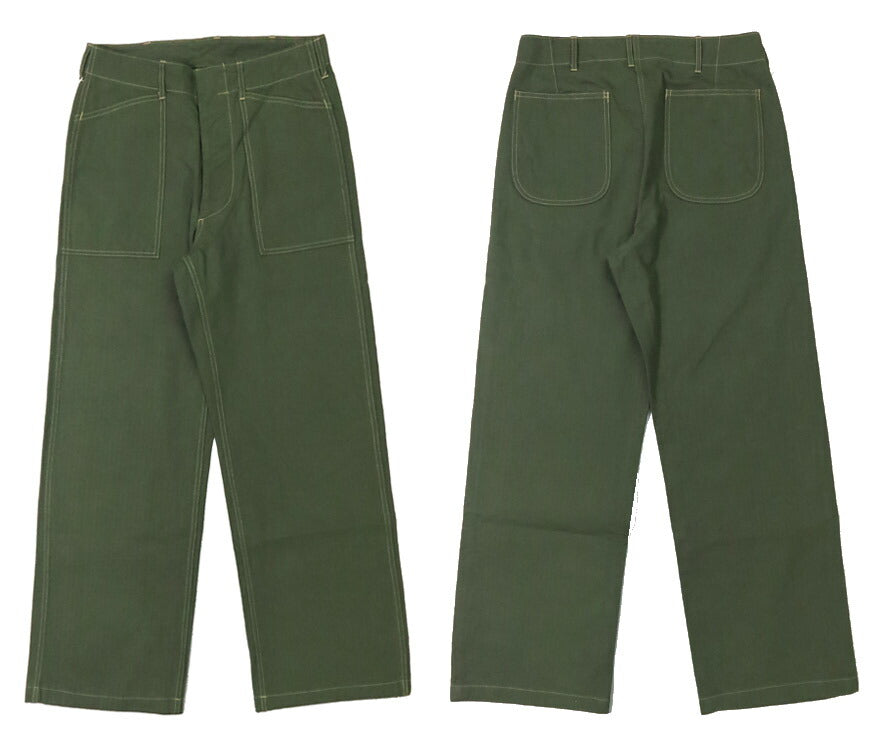 バズリクソンズ Buzz Rickson's M-1941 U.S. MARINE CORPS ヘリンボーン パンツ ショートレングス BR42534