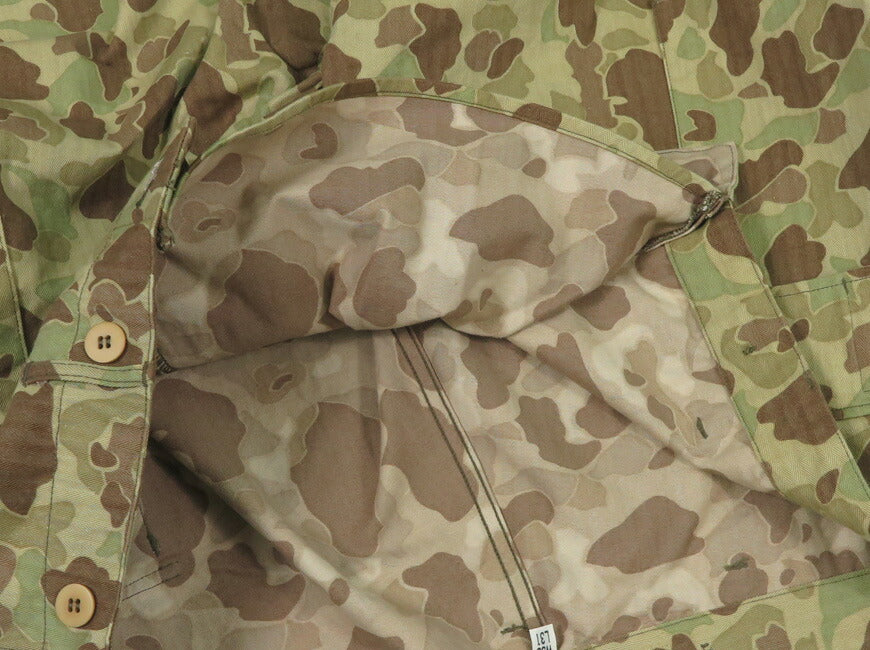 バズリクソンズ Buzz Rickson's ヘリンボーンツイル カモフラージュ柄 トラウザーズ ミリタリー パンツ 軍パン BR42585