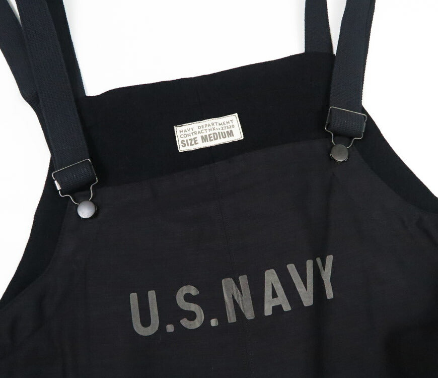 バズリクソンズ Buzz Rickson's デッキトラウザーズ U.S.NAVY オーバーオール ツナギ サロペット ミリタリー BR42588