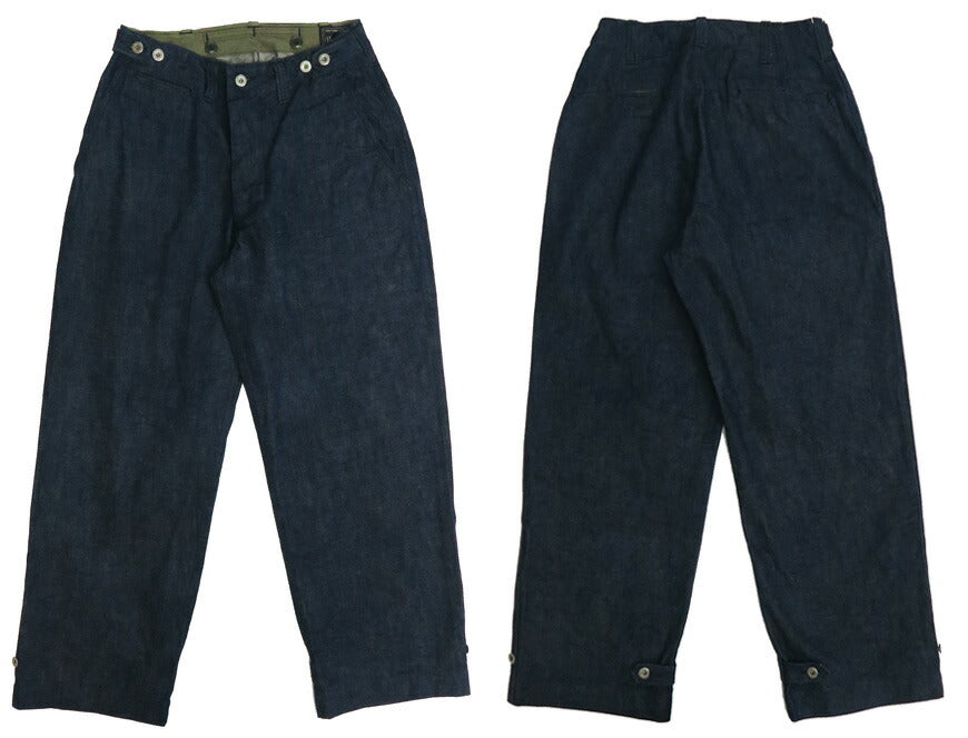 バズリクソンズ Buzz Rickson's デニム M-1943 トラウザーズ ミリタリー パンツ 軍パン DENIM CIVILIAN MODEL BR42596