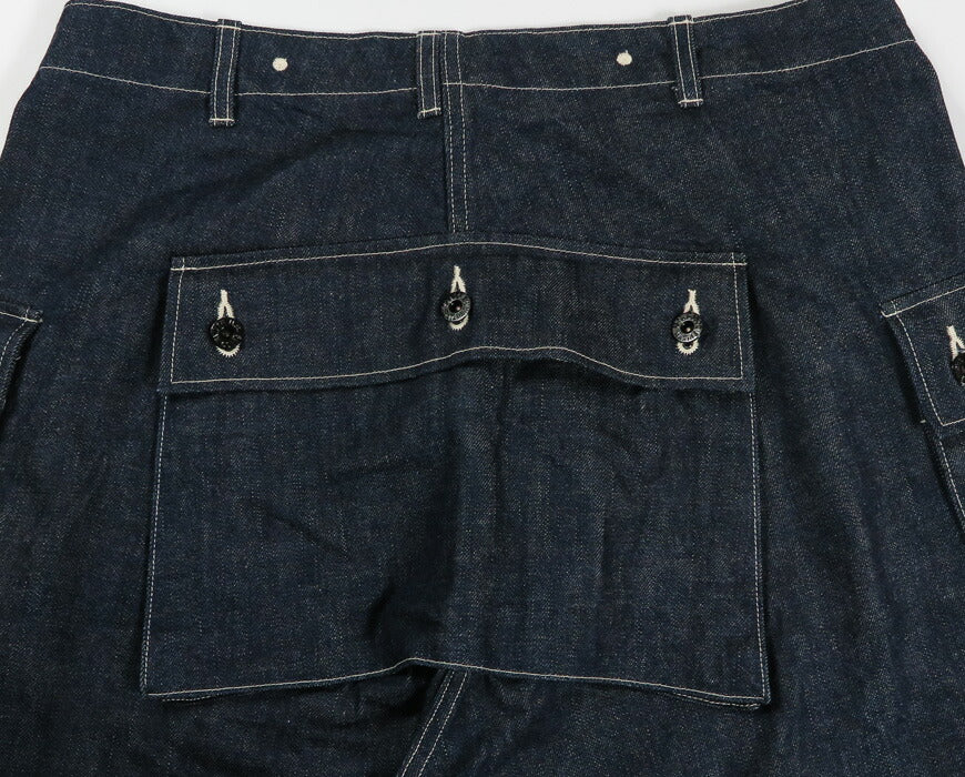 バズリクソンズ Buzz Rickson's M-1944 デニム トラウザーズ ミリタリー パンツ U.S. MARINE CORPS DENIM CIV. PANTS SHORT LENGTH BR42637 【2026年春夏新作】