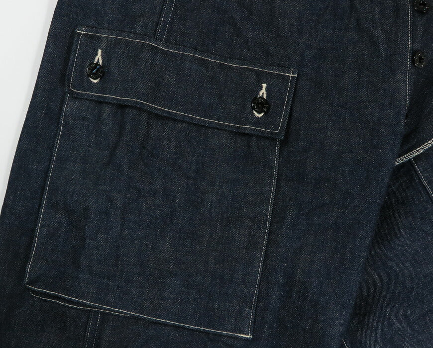 バズリクソンズ Buzz Rickson's M-1944 デニム トラウザーズ ミリタリー パンツ U.S. MARINE CORPS DENIM CIV. PANTS SHORT LENGTH BR42637 【2026年春夏新作】