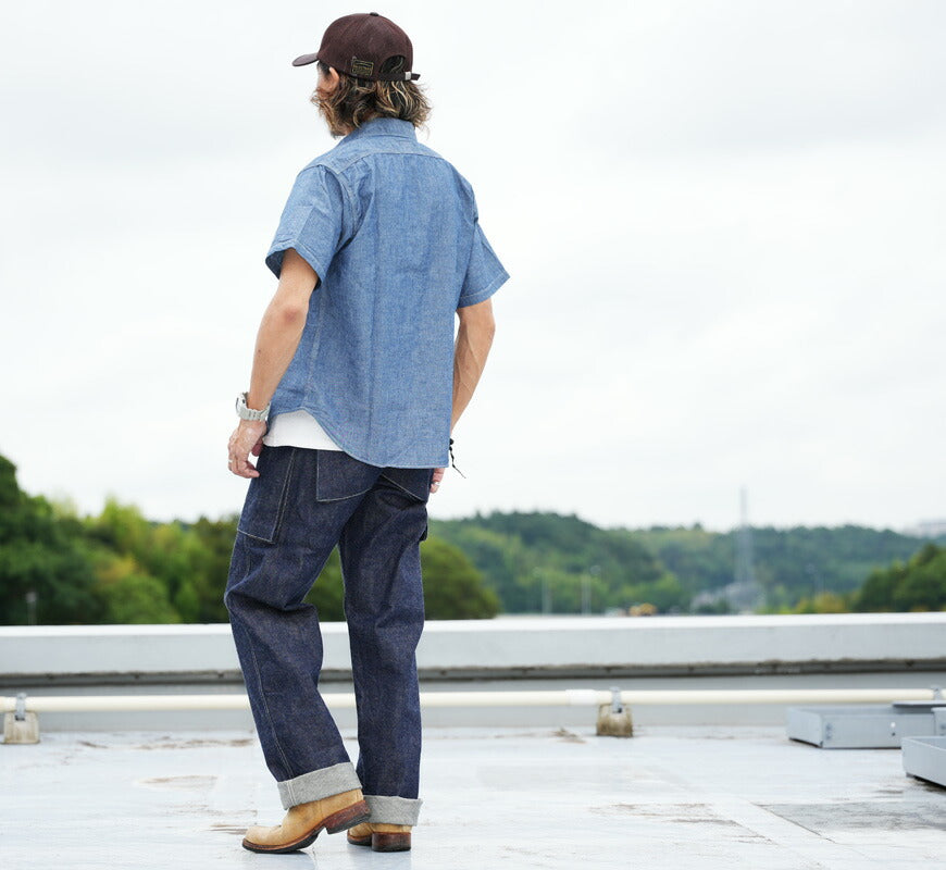 バズリクソンズ Buzz Rickson's M-1944 デニム トラウザーズ ミリタリー パンツ U.S. MARINE CORPS DENIM CIV. PANTS SHORT LENGTH BR42637 【2026年春夏新作】