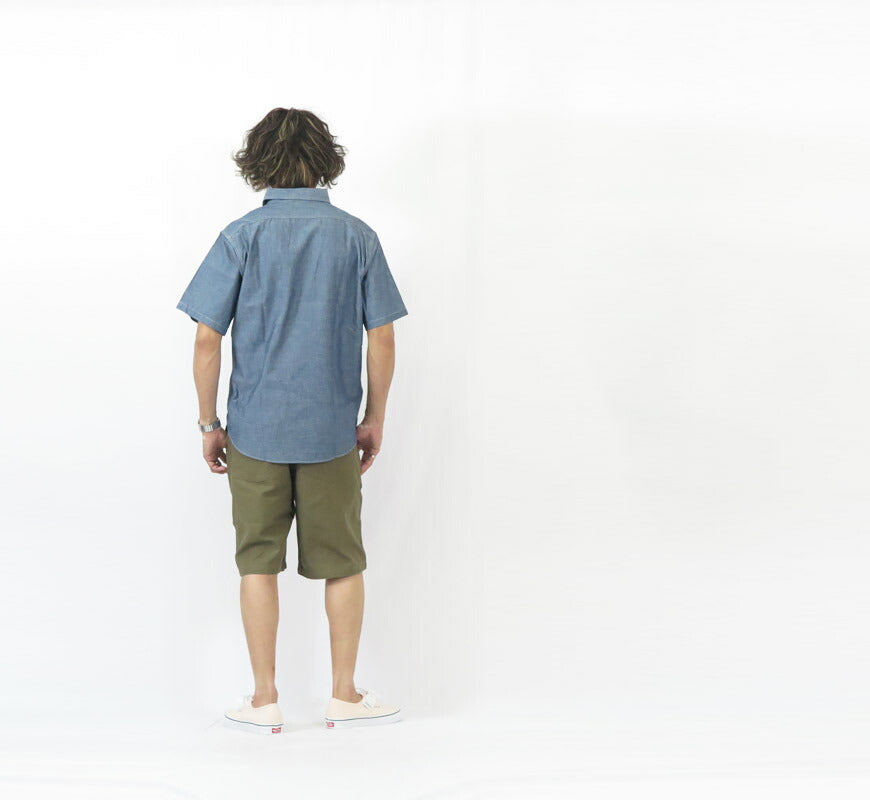 バズリクソンズ BUZZ RICKSON'S QM SHADE 107 TYPE 1 コットンサテン ショートパンツ OLIVE GREEN ショーツ BR51735
