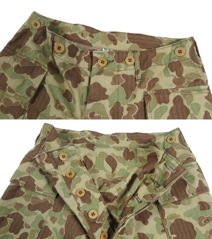 バズリクソンズ Buzz Rickson's ヘリンボーンツイル カモフラージュ ショーツ SHORTS TROUSERS ハーフパンツ BR52660【2026年春夏新作】