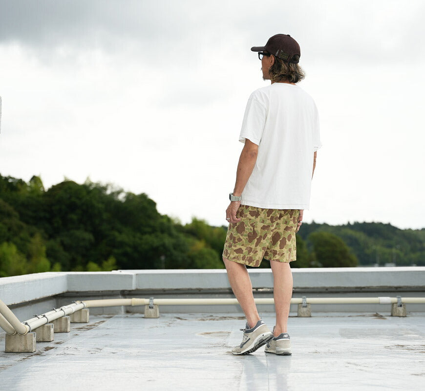 Buzz Rickson's Short en sergé chevron camouflage SHORTS TROUSERS BR52660【Nouvelle collection printemps-été 2026】