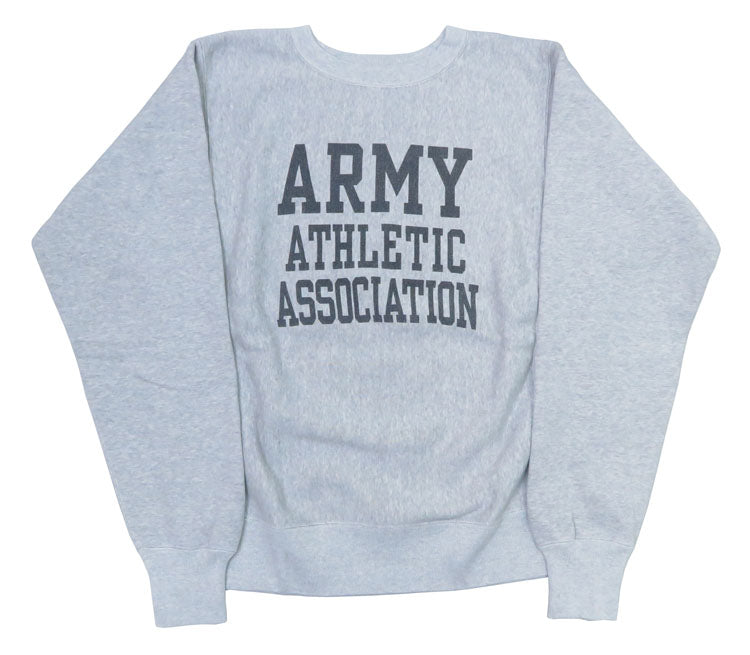 バズリクソンズ BUZZ RICKSON'S ホリゾンタル・ニッティング クルーネック スウェット トレーナー HORIZONTAL KNITTING SWEAT SHIRTS “ARMY ATHLETIC ASSOCIATION” BR69431