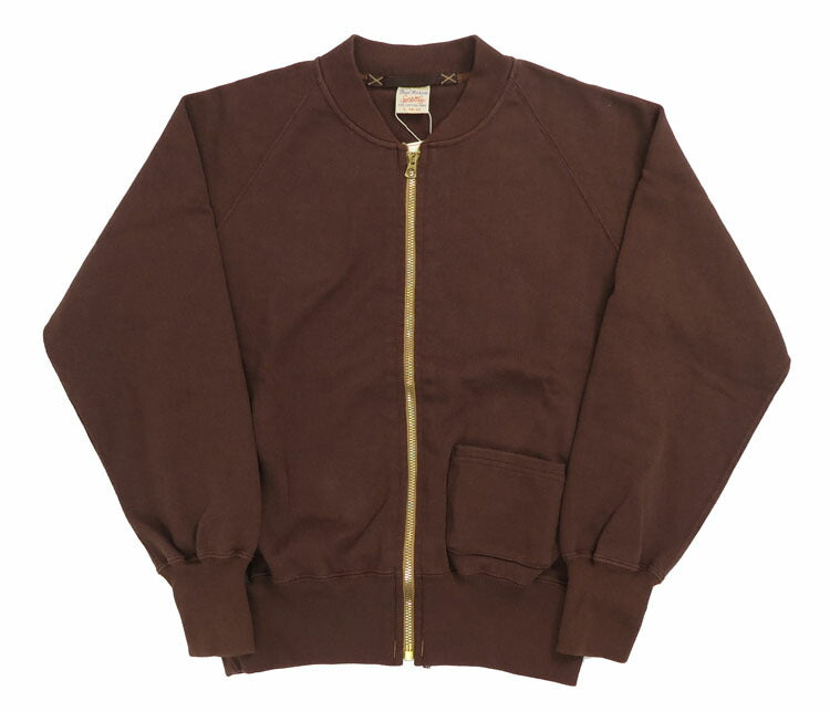 バズリクソンズ Buzz Rickson's 16番双糸 C-2 ヘビーコットン ジャージ インナーセーター ジップスウェット BR69444