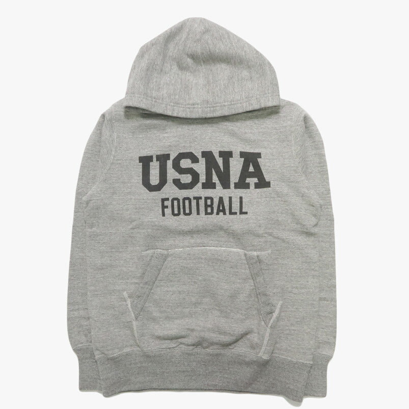 バズリクソンズ BUZZ RICKSON'S เสื้อฮู้ดสเวตเตอร์พิมพ์ลาย แขนยาว "U.S. NAVAL ACADEMY" BR69640