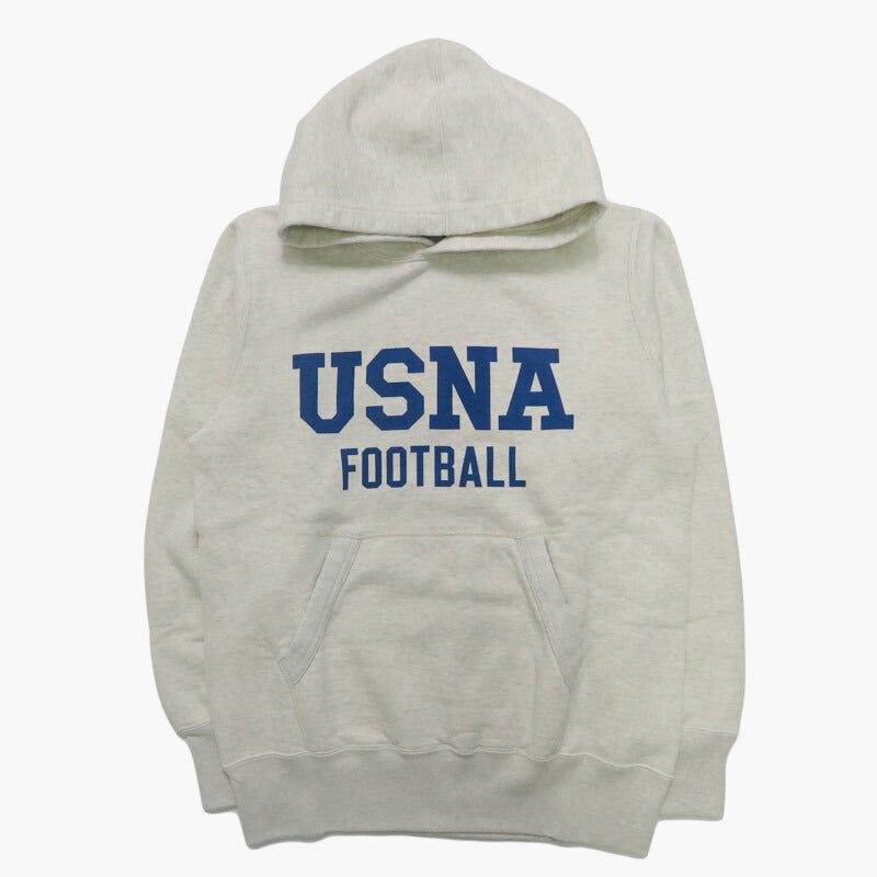 バズリクソンズ BUZZ RICKSON'S เสื้อฮู้ดสเวตเตอร์พิมพ์ลาย แขนยาว "U.S. NAVAL ACADEMY" BR69640