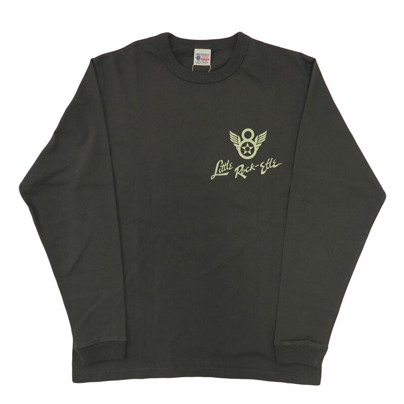 バズリクソンズ BUZZ RICKSON'S 長袖 Tシャツ プリント "381st BOMB.GROUP" MADE IN USA BR69699