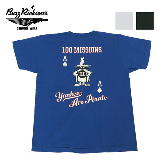 バズリクソンズ BUZZ RICKSON'S Kurzarm Bedrucktes T-Shirt YANKEE AIR BR79514