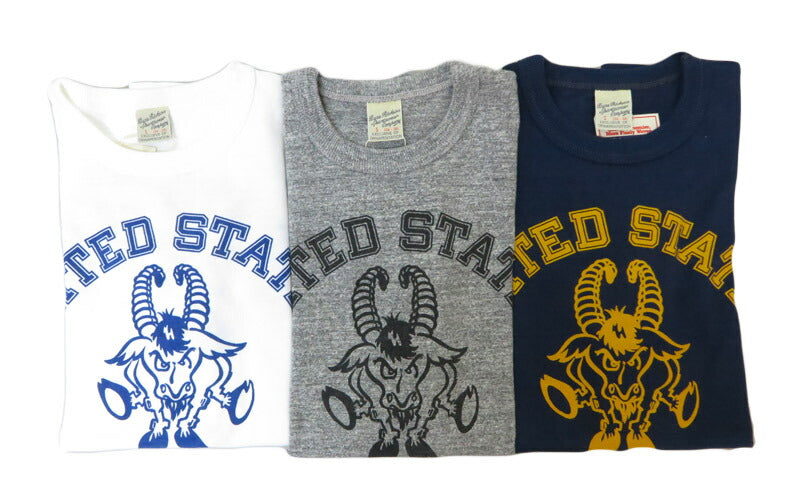 バズリクソンズ BUZZ RICKSON'S スラブヤーン 半袖 Tシャツ プリント "UNITED STATES NAVY" BR79566