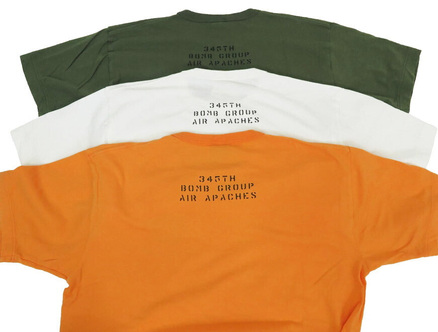 バズリクソンズ BUZZ RICKSON'S 半袖 Tシャツ プリント FIFTH AIR FORCE GOVERNMENT ISSUE T-SHIRT BR79574
