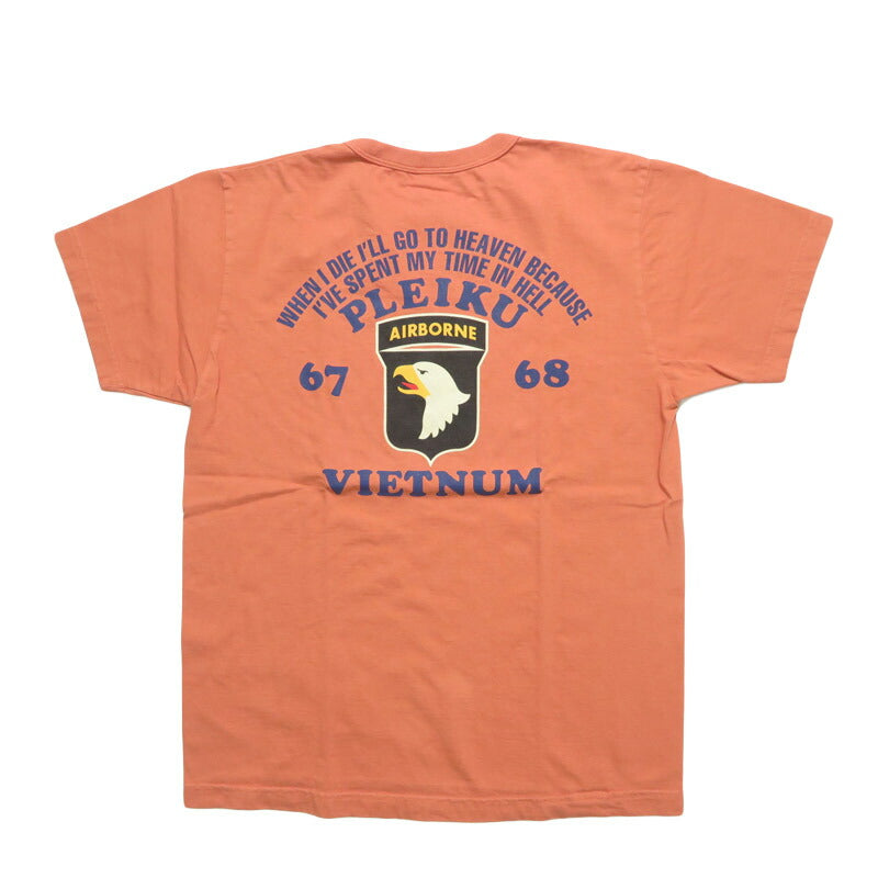 バズリクソンズ BUZZ RICKSON'S 半袖 Tシャツ アメリカ製 "PLEIKU VIETNUM " Made in U.S.A BR79623