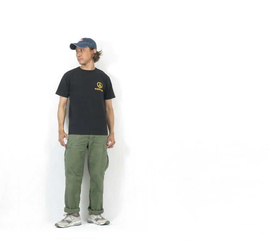 バズリクソンズ BUZZ RICKSON'S 半袖 Tシャツ アメリカ製 "PLEIKU VIETNUM " Made in U.S.A BR79623