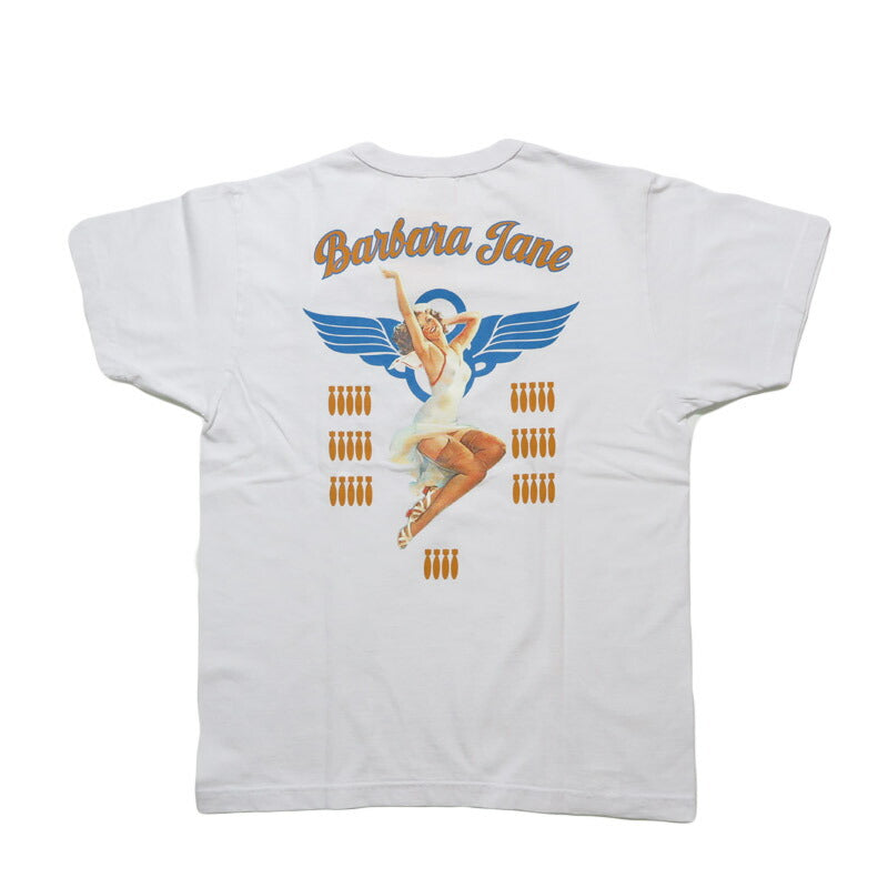 バズリクソンズ BUZZ RICKSON'S 半袖 Tシャツ アメリカ製 " BARBARA JANE" BR79625